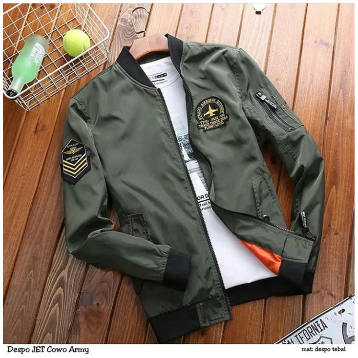 Jaket Bandung Termurah Berkualitas - Bomber Jet