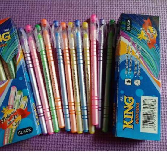 

5.5 F⚡ASH SALE/Terbaru dan terlaris/【Discount Today】/Terbaru 3.3/「Termurah」 (80gr) 1 pak pen pulpen king montana ⚡iap Kirim