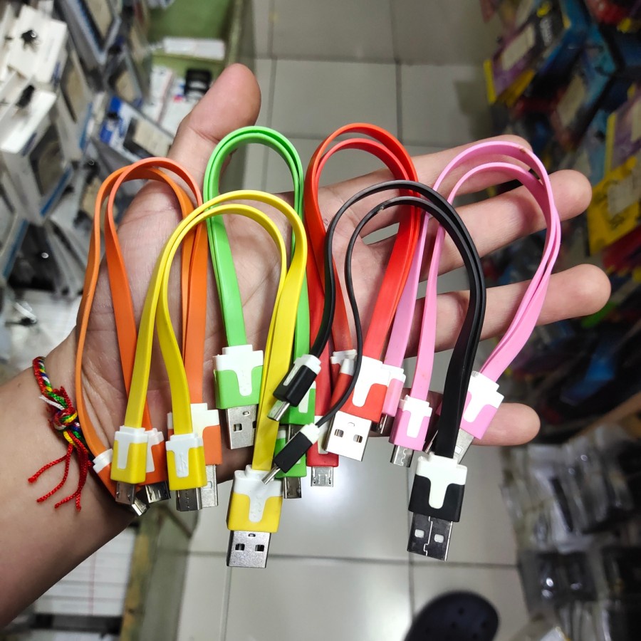 KABEL CHARGER / KABEL POWERBANK 2 CABANG MICRO USB MICRO USB MANTUL