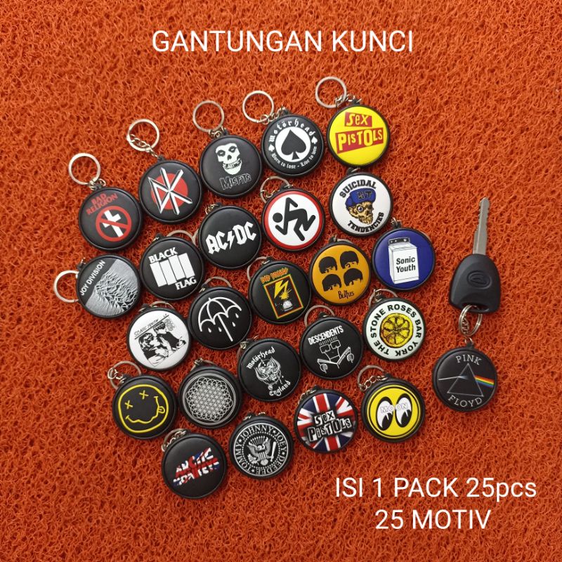 [ 3 PAKET COD ] PROMO MURAH PIN PATCH GANCI/GANTUNGAN KUNCI BEST SELLER