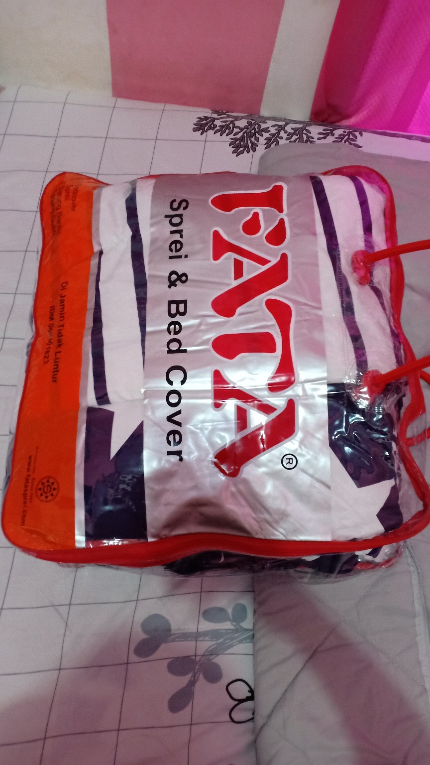 Bed Cover Single Size Tanpa Sprei Motif Oracle