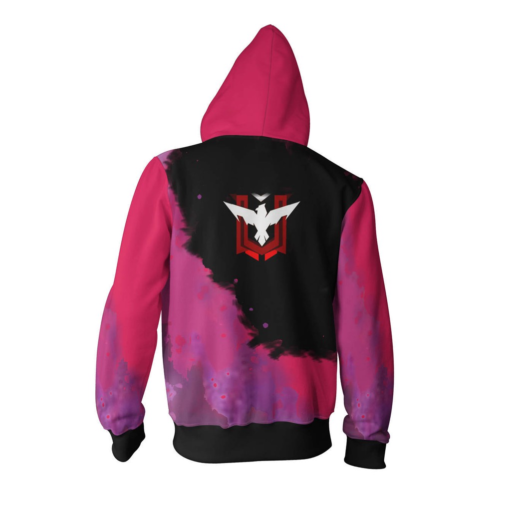 Jaket Hoodie Pria Games Free Fire Season 8 Fullprint