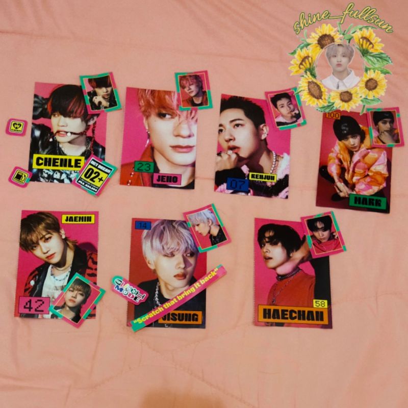 SHARING OFFICIAL PHOTOSET NCT DREAM GLITCH MODE