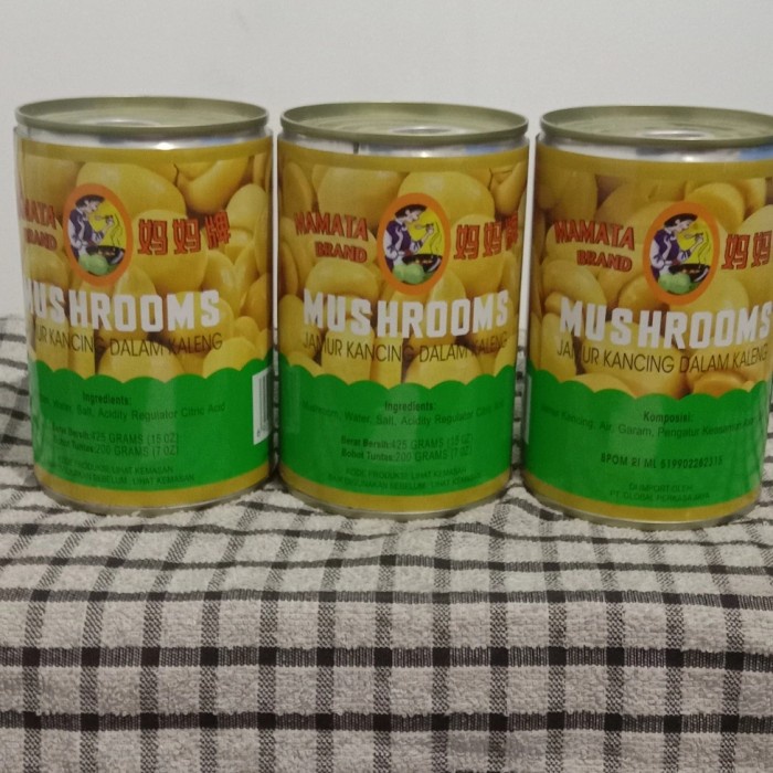 

Da202X6 Mamata Mushroom Kaleng 425Gr Xa20X1