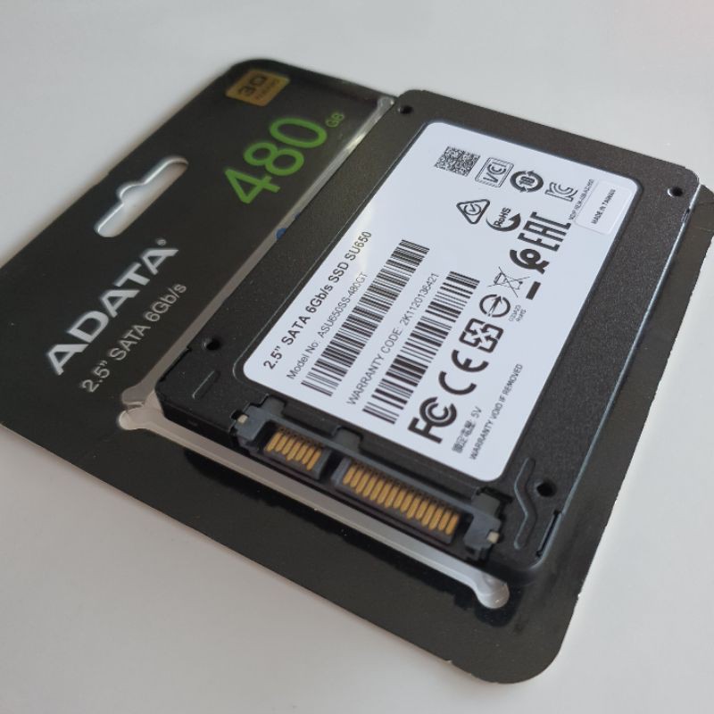 HARDDISK SSD 480GB SSD ADATA 480GB SU650 SATA3 RESMI ORIGINAL