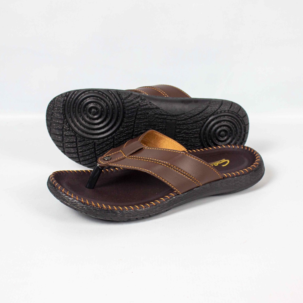 Sandal Pria Kulit Dewasa Model Casual High Adv CV 01