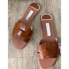 SANDAL WANITA | ZARA LEATHER CROSSOVER ORI PREMIUM IMPORT