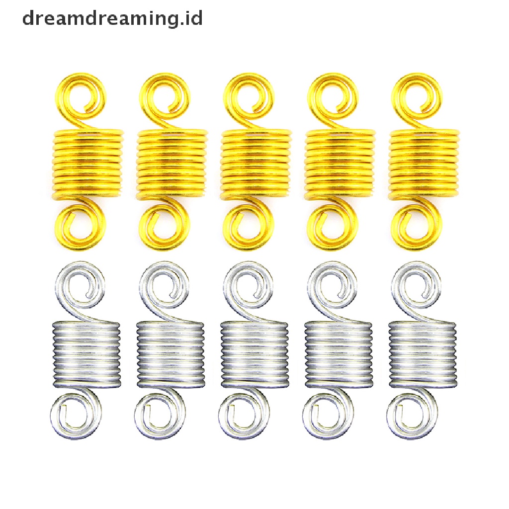 (dreamdreaming.id) 100pcs / Set Klip Rambut Extension Kepang Gimbal