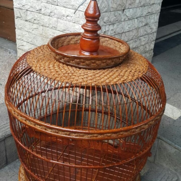 Dijual accessories Sangkar  Kandang rotan Burung Deruk dan Tekukur 8N0vZ1 Berkualitas