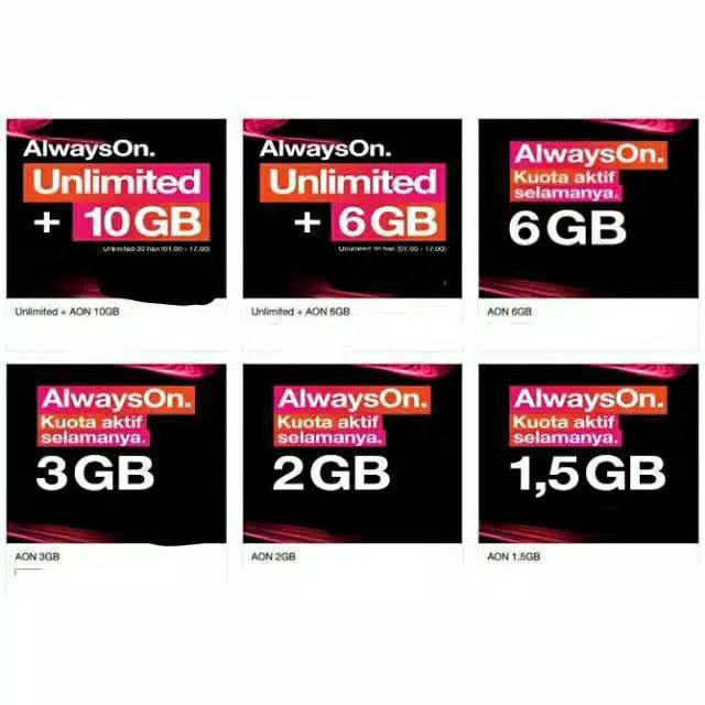 VOUCHER KUOUTA INTERNET TRI AON 3 AMI PAMAX