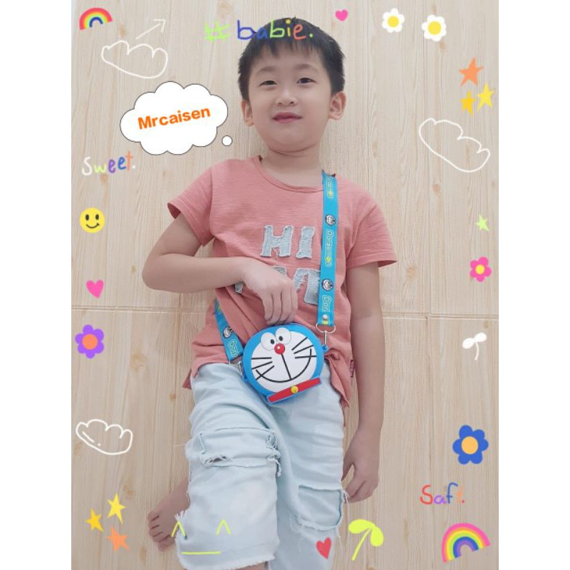Mrcaisen COD TAS JELLY selempang mini anak karakter superhero kartun