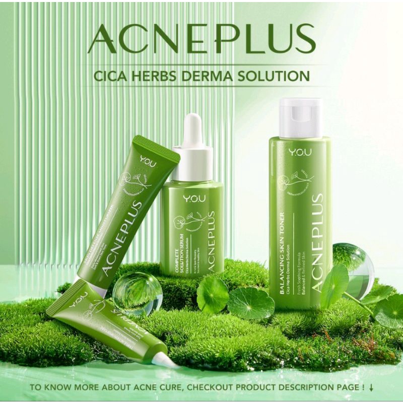 YOU ACNEPLUS TRIPLE ACTION SPOT CARE 15G, MOISTURIZER 25G, SERUM 20ML