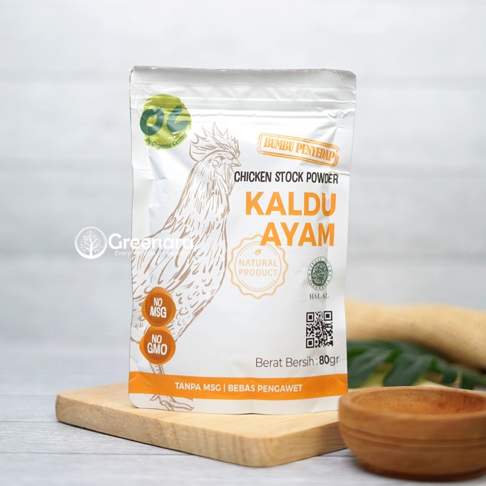 

TERBARU Organic Center Chicken Stock Powder / Kaldu Ayam No MSG