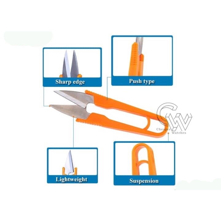Cheaper-Gunting benang pemotong jahit cekris Alat potong kain bahan