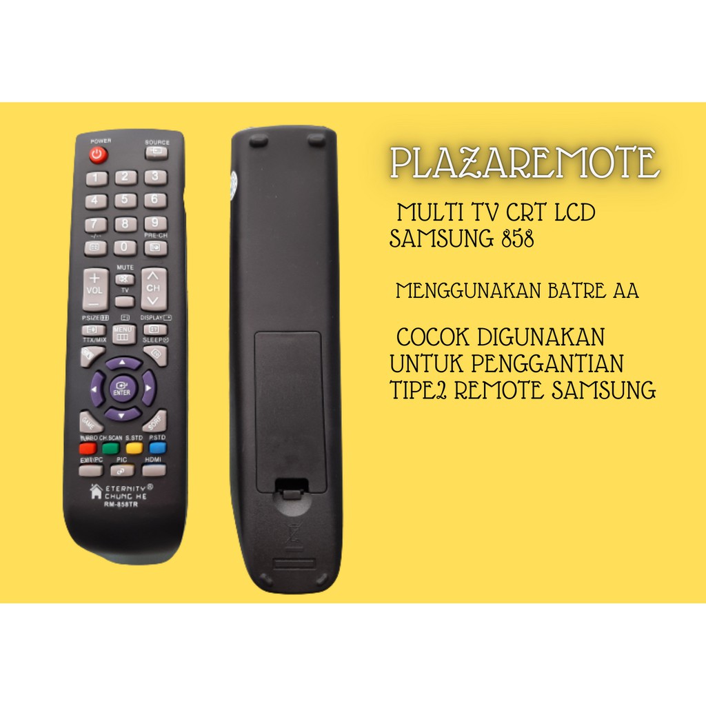 remote samsung TV multi 858tr lcd led tabung