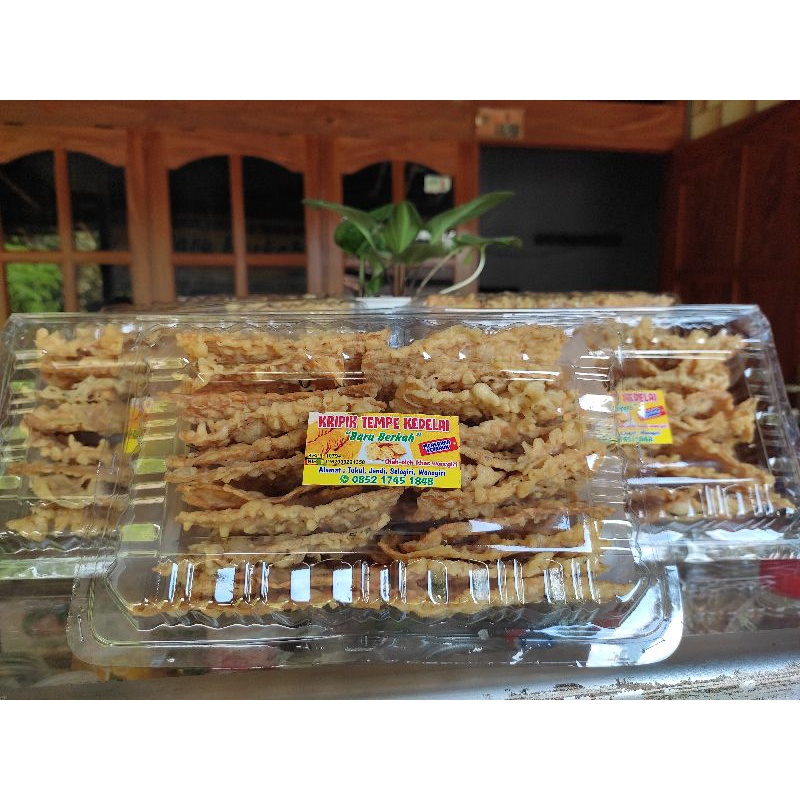 Kripik Tempe Kedelai / Kripik Tempe Benguk Khas Wonogiri