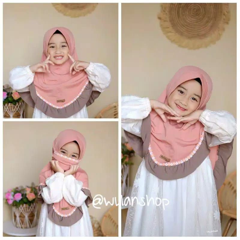 Hijab Anak 2 Warna