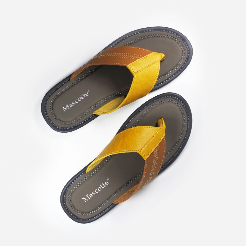 Mascotte LIPOSO Sandal Pria 975.280-283 [ Tan, Hitam dan Cream ] / Ramayana Jatinegara