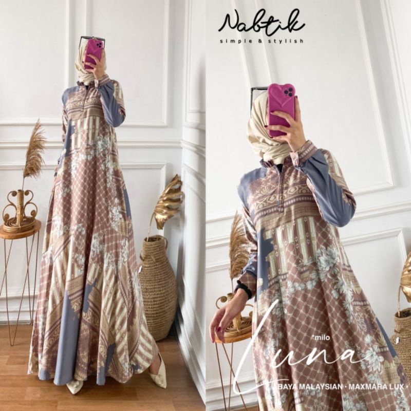LUNA NABTIK || LUNA GAMIS NABTIK || LUNA DRESS NABTIK || LUNA ORI NABTIK