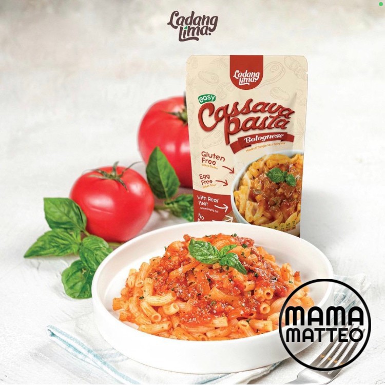 Ladang Lima Cassava Pasta Bolognese 155gr / Bolognaise / Bolognaise