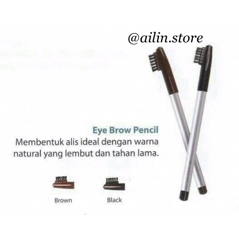 Wardah EyeXpert Eyebrow Pensil/Wardah Pensil Alis/Pensil Alis Wadah
