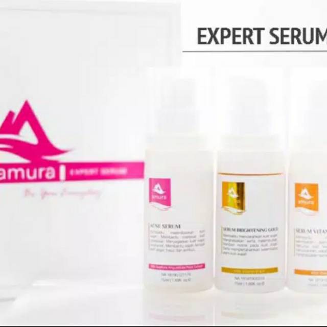 Serum Amura Skincare Original (Acne, Gold, Vit C)