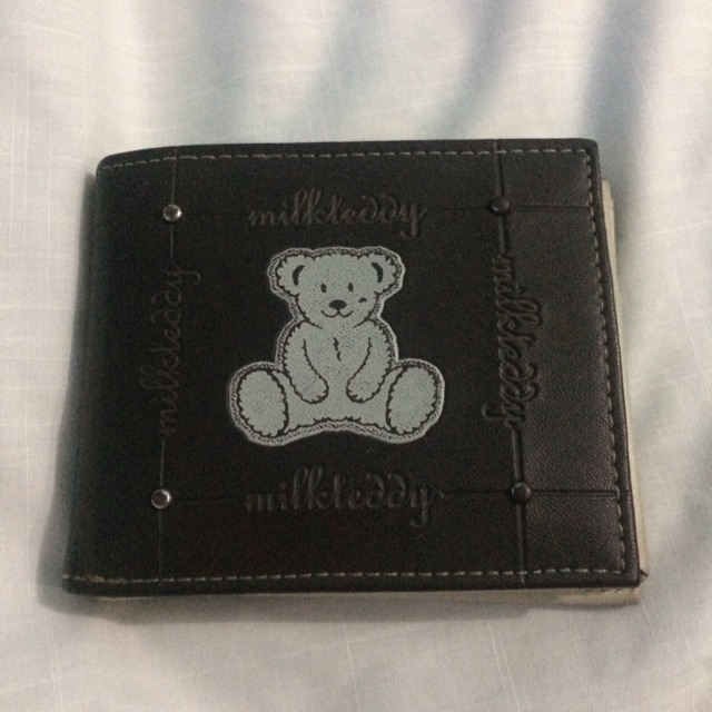 Preloved dompet milk teddy original
