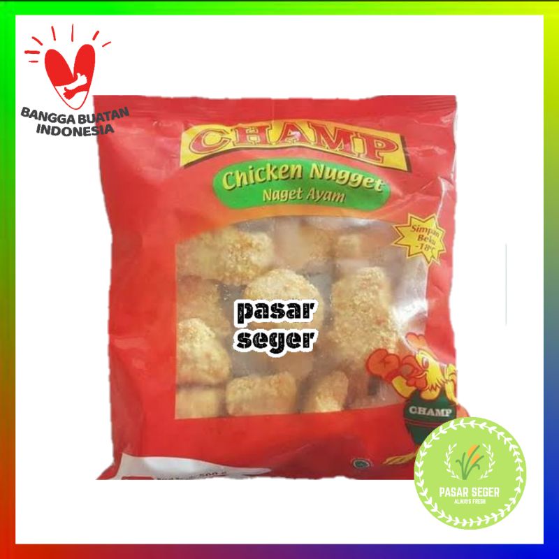 

NUGGET AYAM - CHAMP [1 Pack, 250g]