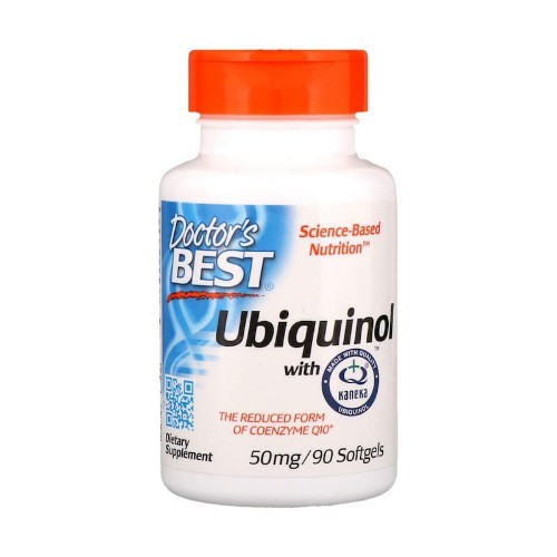 Doctors Best Ubiquinol w Kanekas QH 50 mg 90 Gel Dr best Ubiquinol Kaneka Doctor Best Ubiquinol