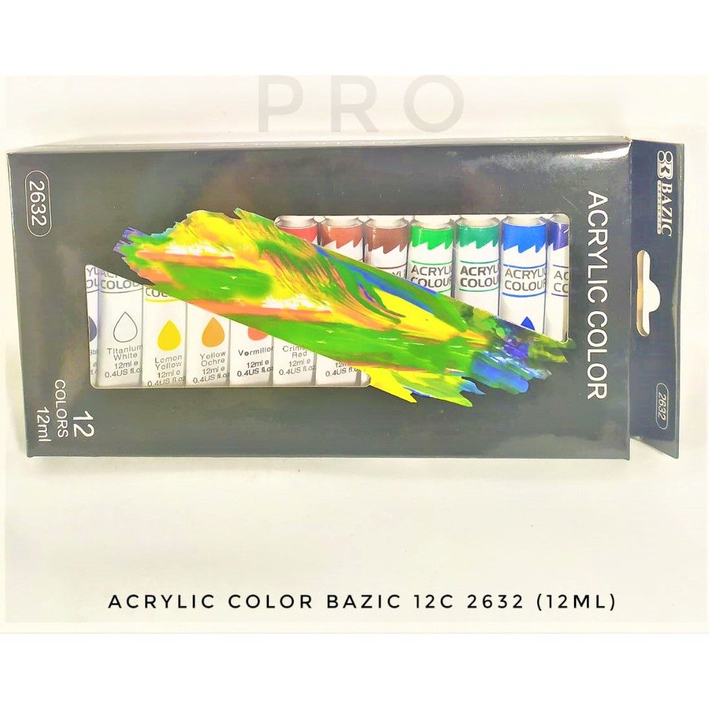 

CAT ACRYLIC KANVAS 12 WARNA 12 COLOUR BAZIC 12 ML ACRYLIC COLOUR