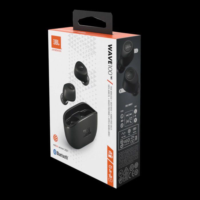 JBL Wave 100 TWS Earphone Bluetooth - by Harman - Garansi Resmi IMS 1 Tahun