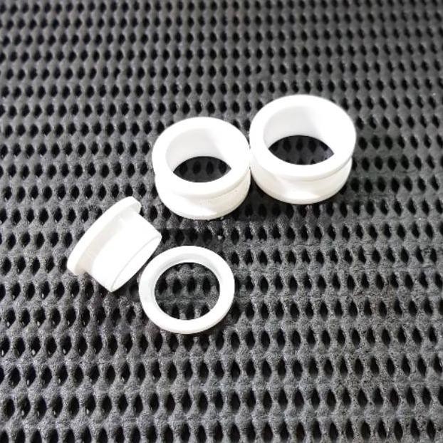 

[KODE BARANG V4334S] Tunnel piercing Acrylic White 8mm - 18mm