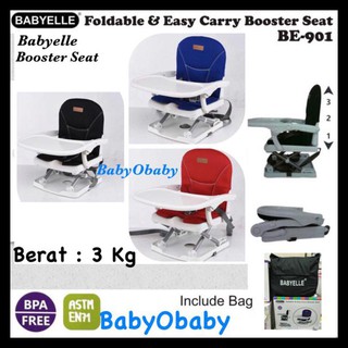 Babyelle Foldable Booster Seat Be 901 Kursi Makan Bayi Anak Kursi Bayi Booster Seat Mpasi Shopee Indonesia