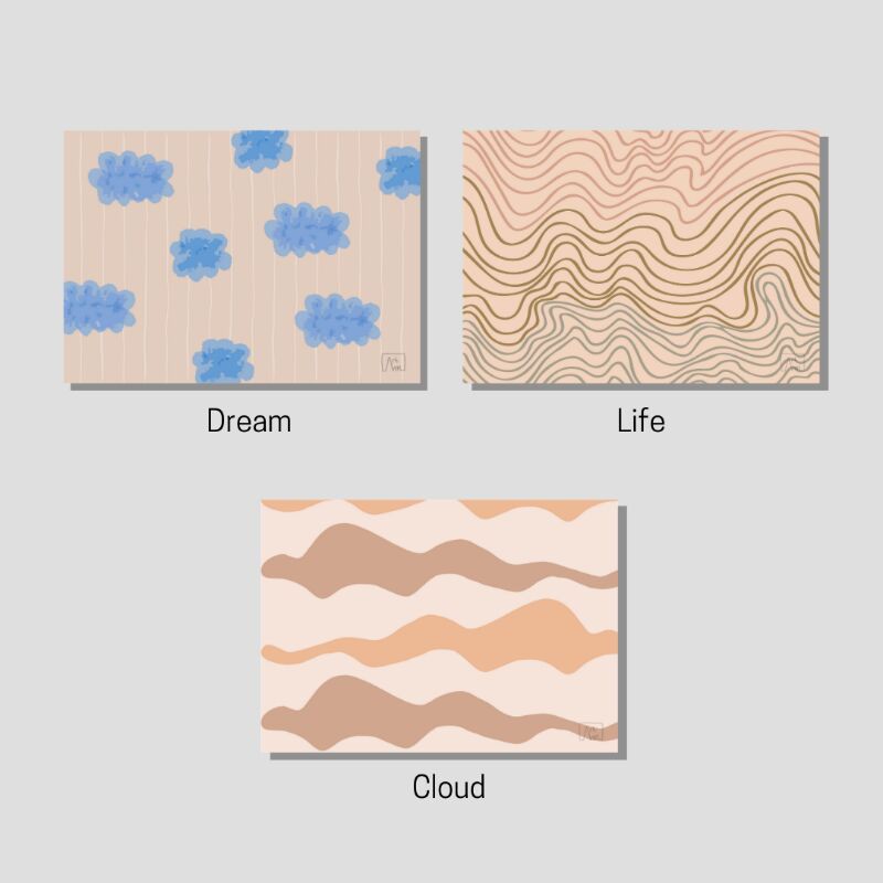 

Abstract Edition [Greeting Card/Postcard] Kartu ucapan, kartu pos, Baca deskripsi yuk (Min. 6 pcs)