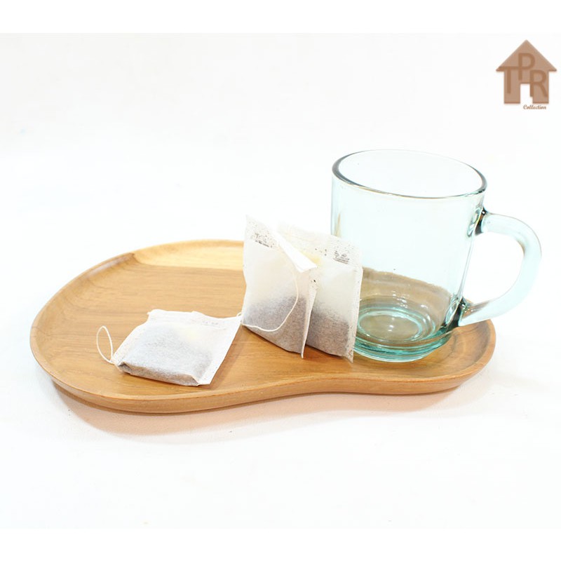 Coaster / Tatakan Kayu Jati Premium - Baby Palm