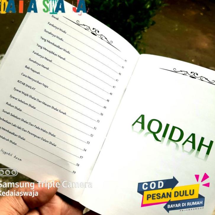 [MoH㊖] Buku Kitab Al-Miftah Li Irsyadil Awam Di Lengkapi Dengan Lagu Anak-Anak almiftah Sidogiri Men