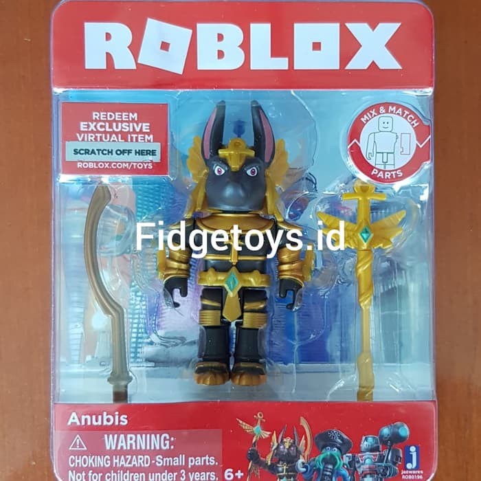 Roblox Series 3 Anubis Core Figure Pack Hot Toys 2019 Shopee Indonesia - fidgetoys roblox minifigure series 3 mainan anak