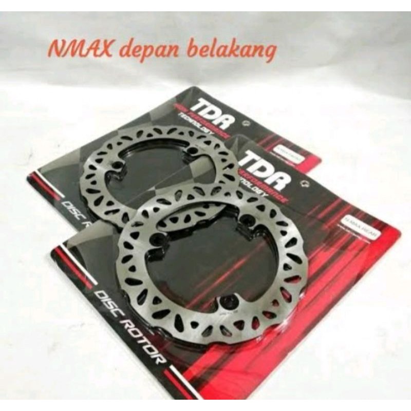 DISC CAKRAM NMAX OLD/NMAX NEW LEXY AEROX(PNP)DEPAN/BELAKANG ORIGINAL TDR UKURAN DISC STANDAR TDR