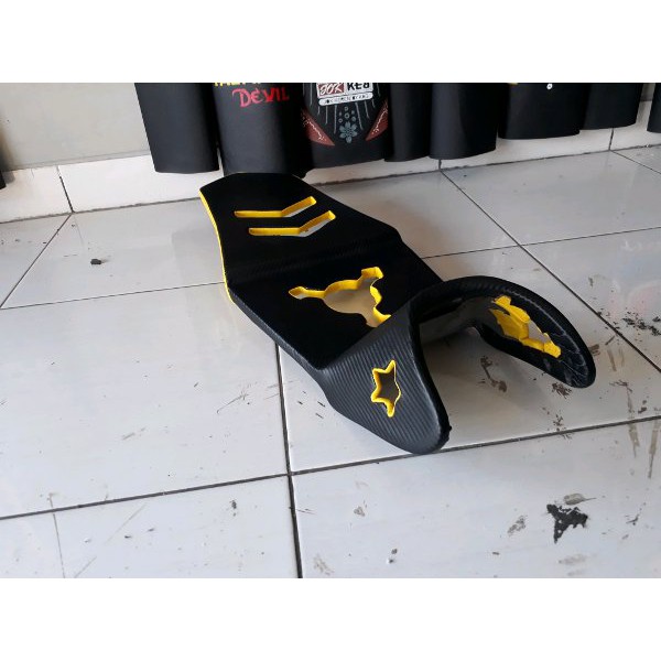 JOK MOTOR VIXION NEW MODIFIKASI LUBANG BINTANG SLIM
