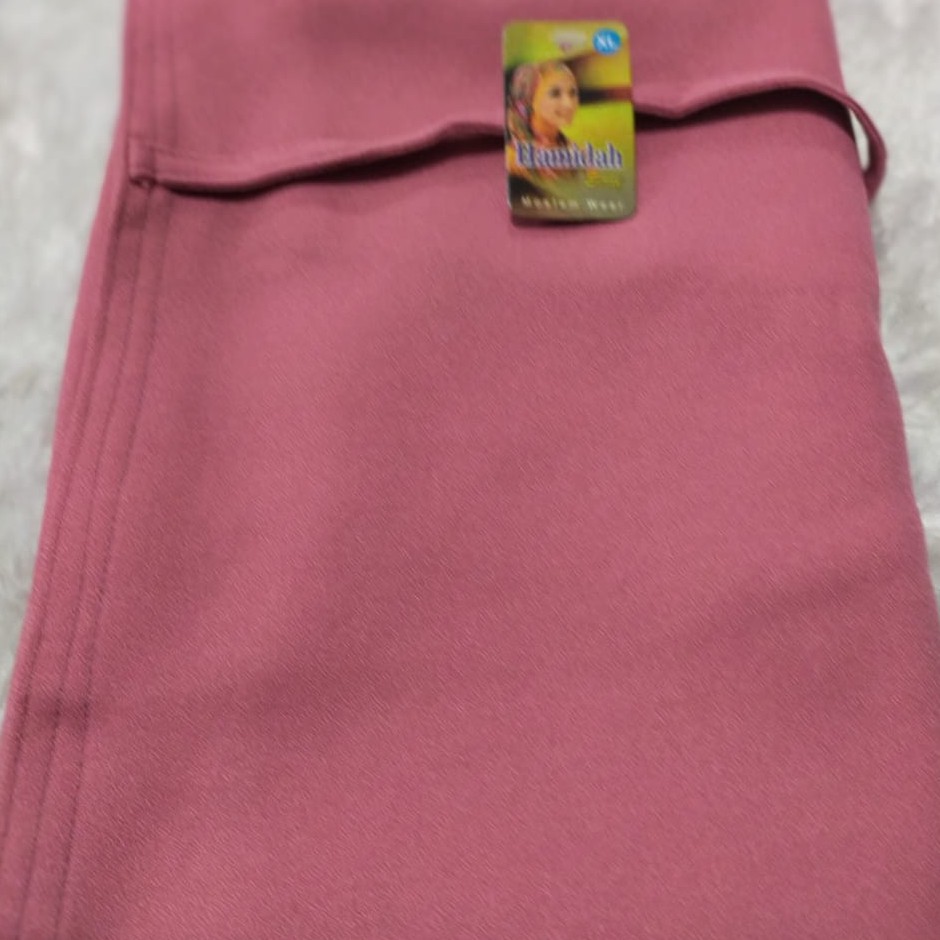 KERUDUNG BERGO MARYAM JUMBO XL MOSCREPE HIJAB BERGO MARYAM JUMBO MOSCREPE-DUSTY PINK