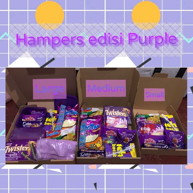 

Hampers Snack (bisa request warna)