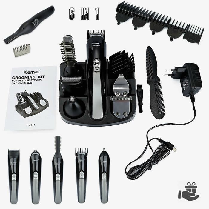 COD MESIN CUKUR RAMBUT HAIR CLIPPER CAS KEMEI KM-600 Electric Hair Trimmer Clipper Alat Cukur Rambut Elektrik KEMEI KM-600 / CUKURAN RAMBUT MULTIFUNGSI KEMEI KM-600