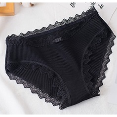 Celana Dalam UW2 3D KATUN COTTON PREMIUM Wanita Underwear CD Adem Lembut Sutra Kolor Mid Waist Thong