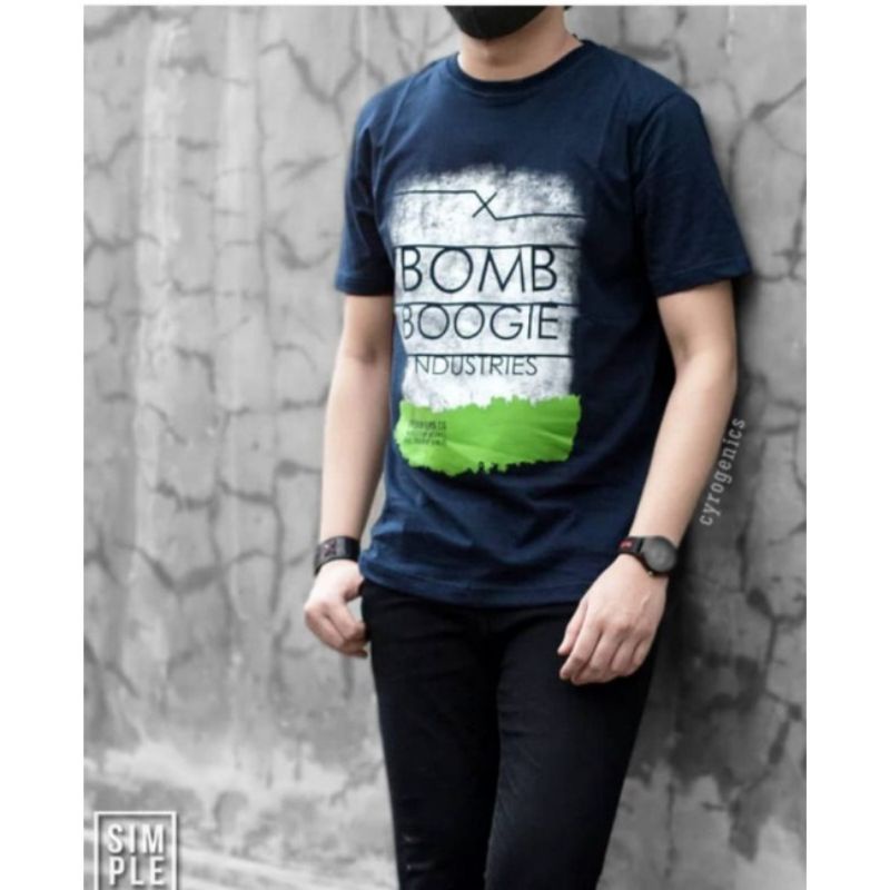 Kaos Pria Distro BomBoogie | kaos pria Boombboogie