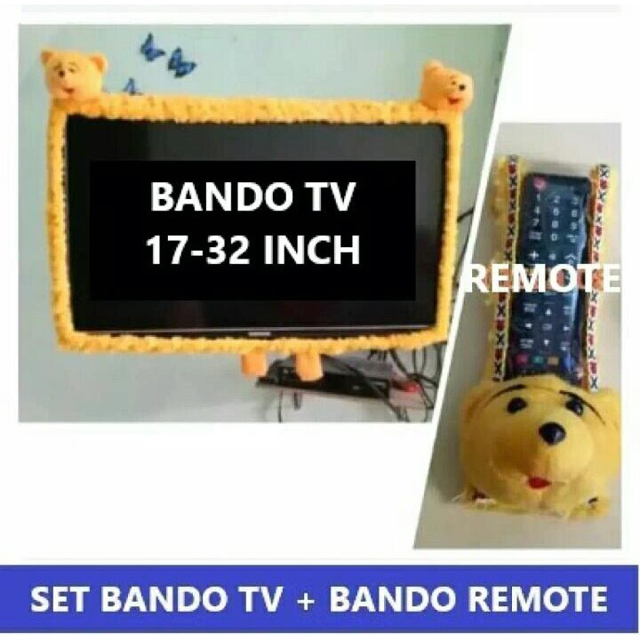 SET BANDO REMOTE DAN TV BERBAHAN DASAR RASFUR