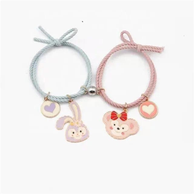 ♥TMALL88♥Gelang Magnet Couple 1 set isi 2pcs Gelang Tali Attract Persahabatan/Bracelets