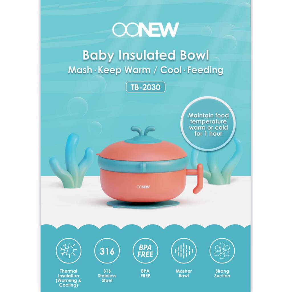 Oonew - Baby Insulated Bowl