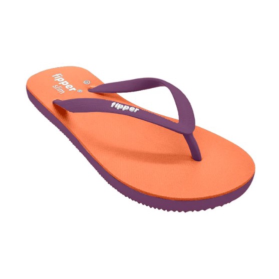 Sandal Fipper Slim Peach Burgundy Original