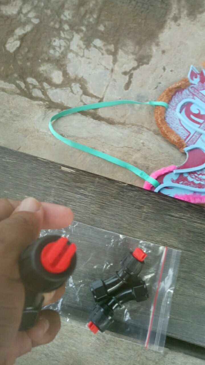 Kepala Nozzle Elektrik 1 Lubang Pipih