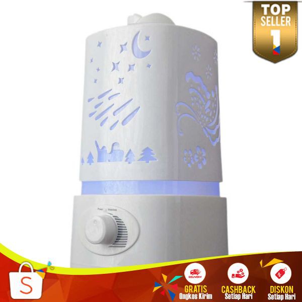 Taffware Aromatherapy RO 16 Air Humidifier 7 Color Light Pelembab Ruangan Aroma Therapy Hiasan Rumah